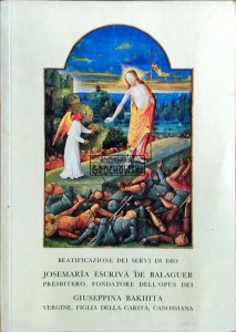Josemaria Escriva de Balaguer. Presbitero, fondatore dell'Opus Dei