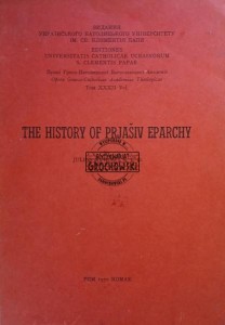 The History of Prjašiv Eparchy