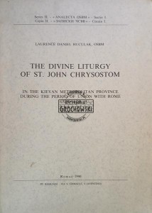 The Divine Liturgy of St. John Chrysostom