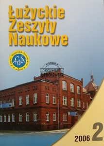 Łużyckie zeszyty naukowe 2 / 2006