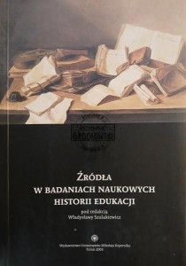 Żródła w badaniach naukowych historii edukacji