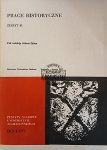 Prace historyczne, zeszyt 81