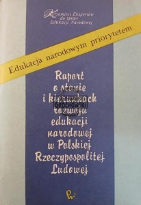 Raport o stanie i kierunkach rozwoju edukacji narodowej w PRL