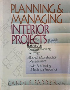 Planning & Managing Interior Projects