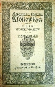 Flis, worek judaszów i inne pisma polskie w wyborze