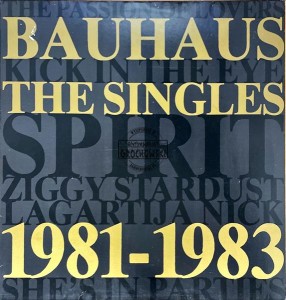 Bauhaus – The Singles 1981-1983 12"