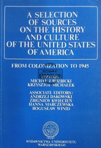 A Selection of Sources on the History and Culture of the USA