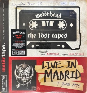 Motörhead – The Löst Tapes Vol. 1 (Live In Madrid 1 June 1995) 2LP (Limited Edition)