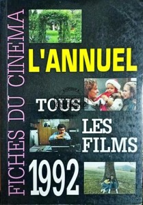 L'annuel. Tous les films 1992
