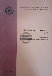 Nieobecne diskursy, część 2