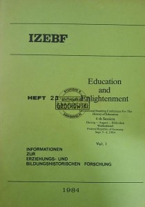 Education and Enlightenment, vol. 1, heft 23