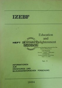 Education and Enlightenment, vol. 2, heft 24