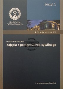 Zajęcia z postepowania cywilnego