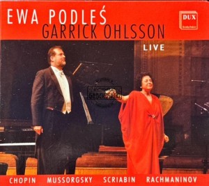 Ewa Podleś, Garrick Ohlsson – Live CD
