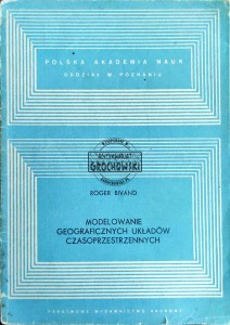 Modelowanie geograficznych układów czasoprzestrzennych