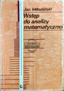 Wstęp do analizy matematycznej