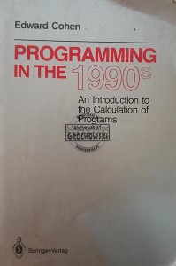 Programming in the 1990's