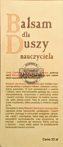 Balsam dla duszy nauczyciela