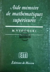 Aide-mémoire de mathématiques supérieures