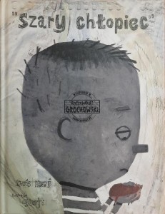 Szary chłopiec