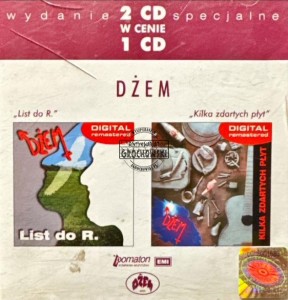 Dżem – List Do R. / Kilka Zdartych Płyt CD