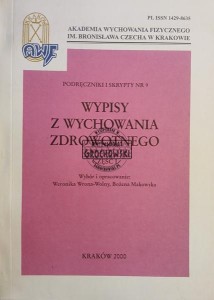 Wypisy z wychowania zdrowotnego, część 1