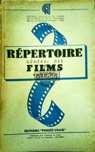 Répertoire général des films 1955-56