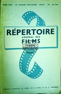 Répertoire général des films 1958