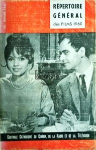 Répertoire général des films 1960