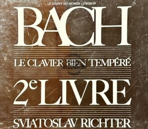 Bach, Sviatoslav Richter – Le Clavier Bien Tempéré 2e Livre CD