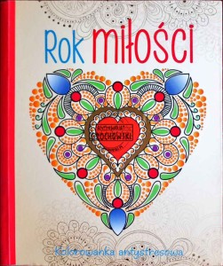 Rok miłości - kolorowanka antystresowa