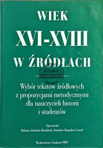 Wiek XVI- XVIII w źródłach 