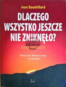 Dlaczego wszystko jeszcze nie zniknęło. Esej ostatni