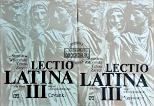 Lectio Latina dla klasy III liceum ogólnokształcącego. Preparacje, Czytanki
