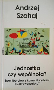 Jednostka czy wspólnota?