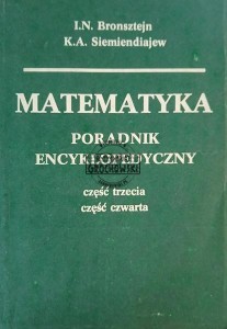 Matematyka, Poradnik encyklopedyczny, część 3 i 4