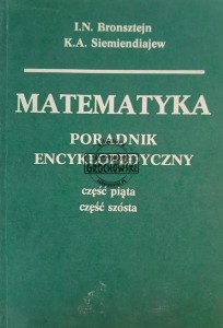 Matematyka, Poradnik encyklopedyczny, część 5 i 6