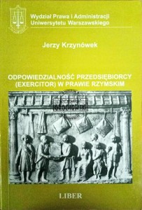 Odpowiedzialność przedsiębiorcy (exercitor) w prawie rzymskim