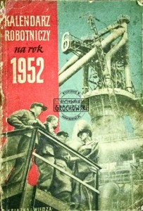 Kalendarz robotniczy na rok 1952