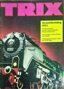 Trix. Gesamtkatalog 1972