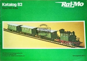 Rai-Mo Katalog 82. Spur HO-Kits