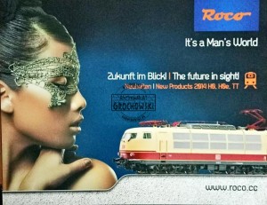 Roco. It's a man's world. Zukunft im Blick!/The future in sight!  Neuheiten/ New products 2014 H0.H0e,TT