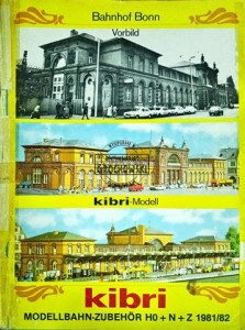Kibri Modellbahn-zubehör H0+N+Z 1981/82