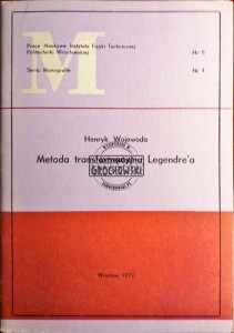 Metoda transformacyjna Legendre'a