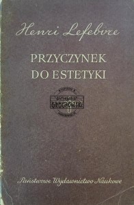 Przyczynek do estetyki