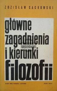 Główne zagadnienia i kierunki filozofii