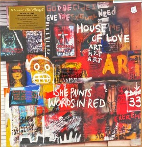 House Of Love – She Paints Words In Red LP (Limited Edition, Numbered)