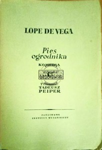 Pies ogrodnika. Komedia