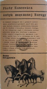 Antyk zmęczonej Europy