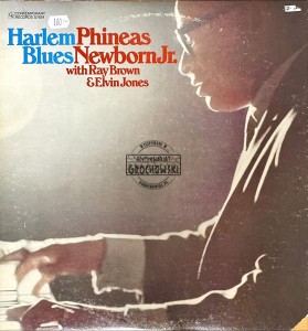 Phineas Newborn Jr. With Ray Brown & Elvin Jones – Harlem Blues LP